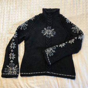 Dale of Norway wool turtleneck sweater size S/M